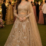 Indra Bridal Embroidered Lehenga Choli
