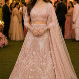 Indra Bridal Embroidered Lehenga Choli