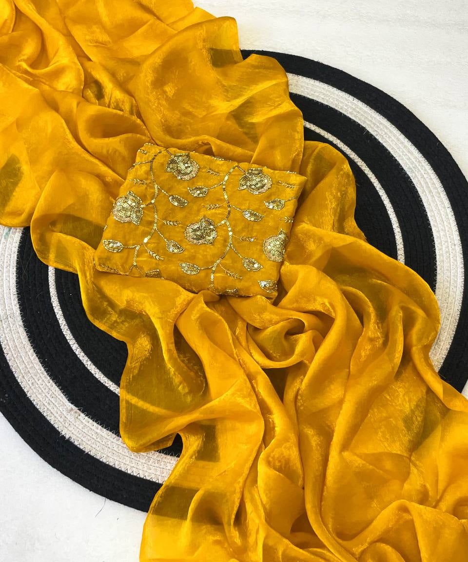 Madhubala Fendy Satin Silk Saree