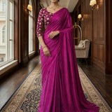 Madhubala Fendy Satin Silk Saree