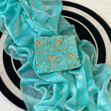 Madhubala Fendy Satin Silk Saree