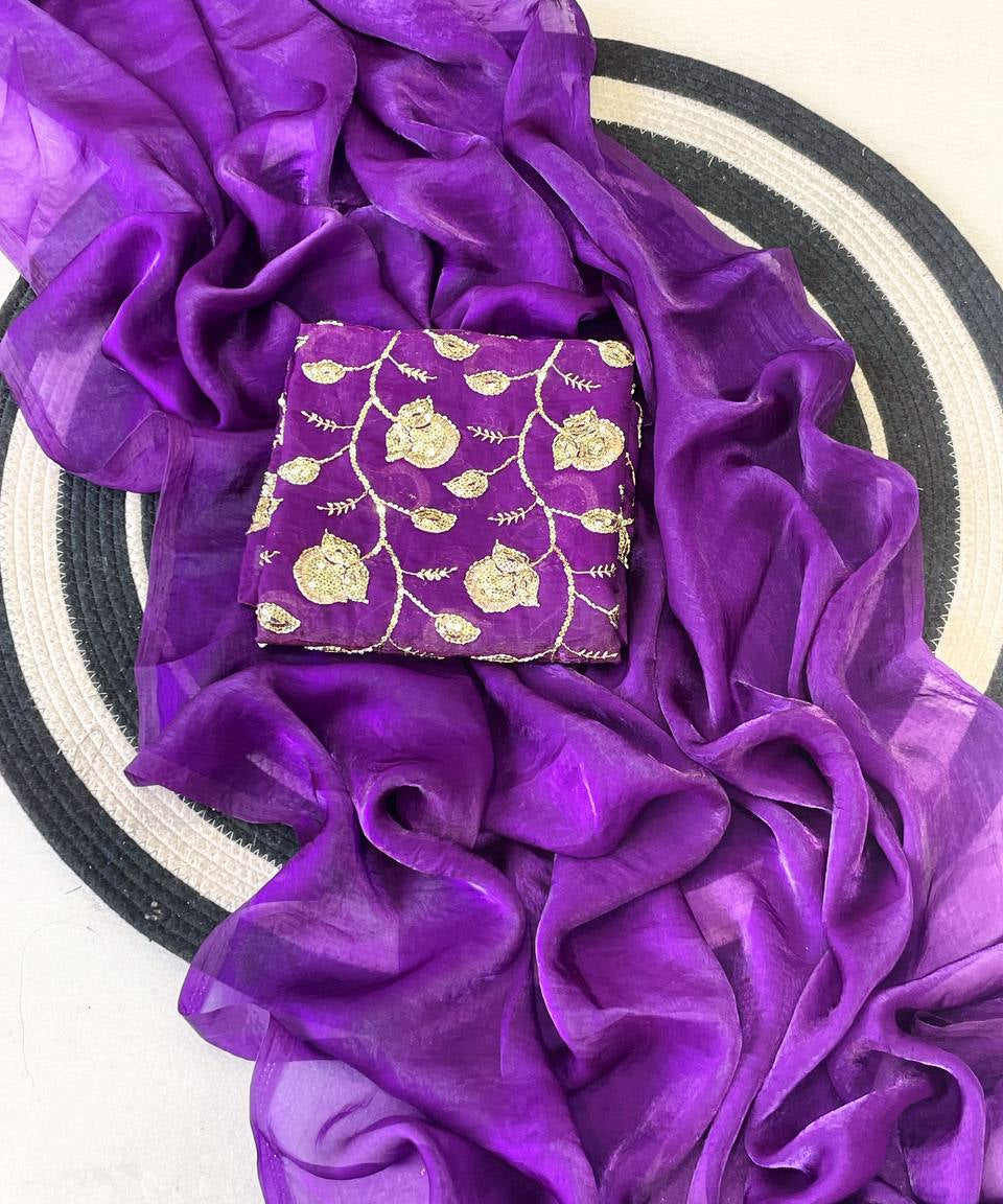 Madhubala Fendy Satin Silk Saree