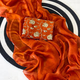 Madhubala Fendy Satin Silk Saree