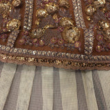 Brown Premium Butterfly Net Lehenga