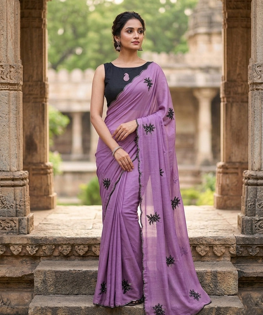 Rich Star Soft Georgette Saree