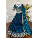 Elephant Bridal Embroidered Lehenga
