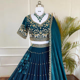 Elephant Bridal Embroidered Lehenga