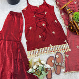 Pretty Fendy Silk Real Mirror Suit