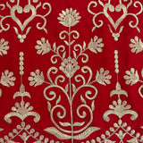 Reddish Panjabi Embroidered Top Sharara