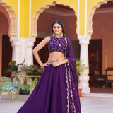 Ethnic Womens Fendy Silk Lehenga