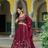 Bridesmaid Rangoli Silk Lehenga Choli
