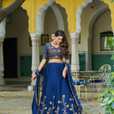 Bridesmaid Rangoli Silk Lehenga Choli
