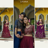 Bridesmaid Rangoli Silk Lehenga Choli