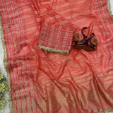 Designer Soft Tissue Silk Saree