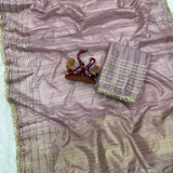 Designer Soft Tissue Silk Saree