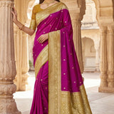 Classic Banarasi Weaves Silk Saree