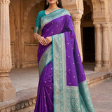 Classic Banarasi Weaves Silk Saree