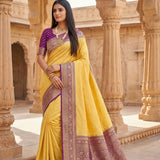 Classic Banarasi Weaves Silk Saree