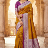 Classic Banarasi Weaves Silk Saree