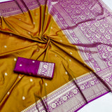 Classic Banarasi Weaves Silk Saree