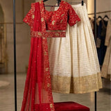 Kanakvalli Elegant Silk Lehenga