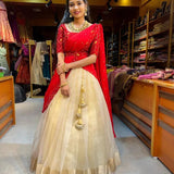 Kanakvalli Elegant Silk Lehenga