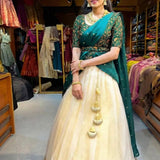 Kanakvalli Elegant Silk Lehenga