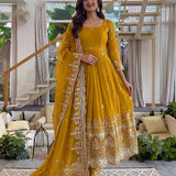 Royal Embroidered Anarkali Gown