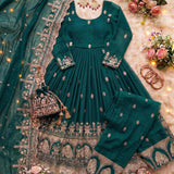 Royal Embroidered Anarkali Gown