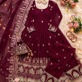 Royal Embroidered Anarkali Gown