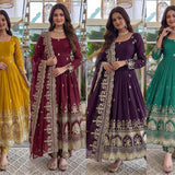 Royal Embroidered Anarkali Gown