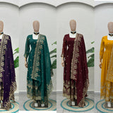 Royal Embroidered Anarkali Gown