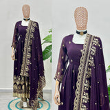 Royal Embroidered Anarkali Gown