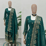 Royal Embroidered Anarkali Gown