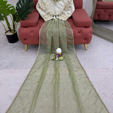 Beautiful Heavy Twill Net Saree