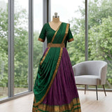 Traditional South Style Silk Lehenga