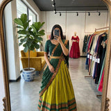 Traditional South Style Silk Lehenga