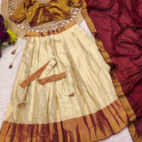 Traditional South Style Silk Lehenga