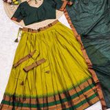 Traditional South Style Silk Lehenga