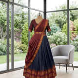 Traditional South Style Silk Lehenga