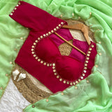 Sabyasachi Georgette Handwork Saree