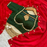Sabyasachi Georgette Handwork Saree