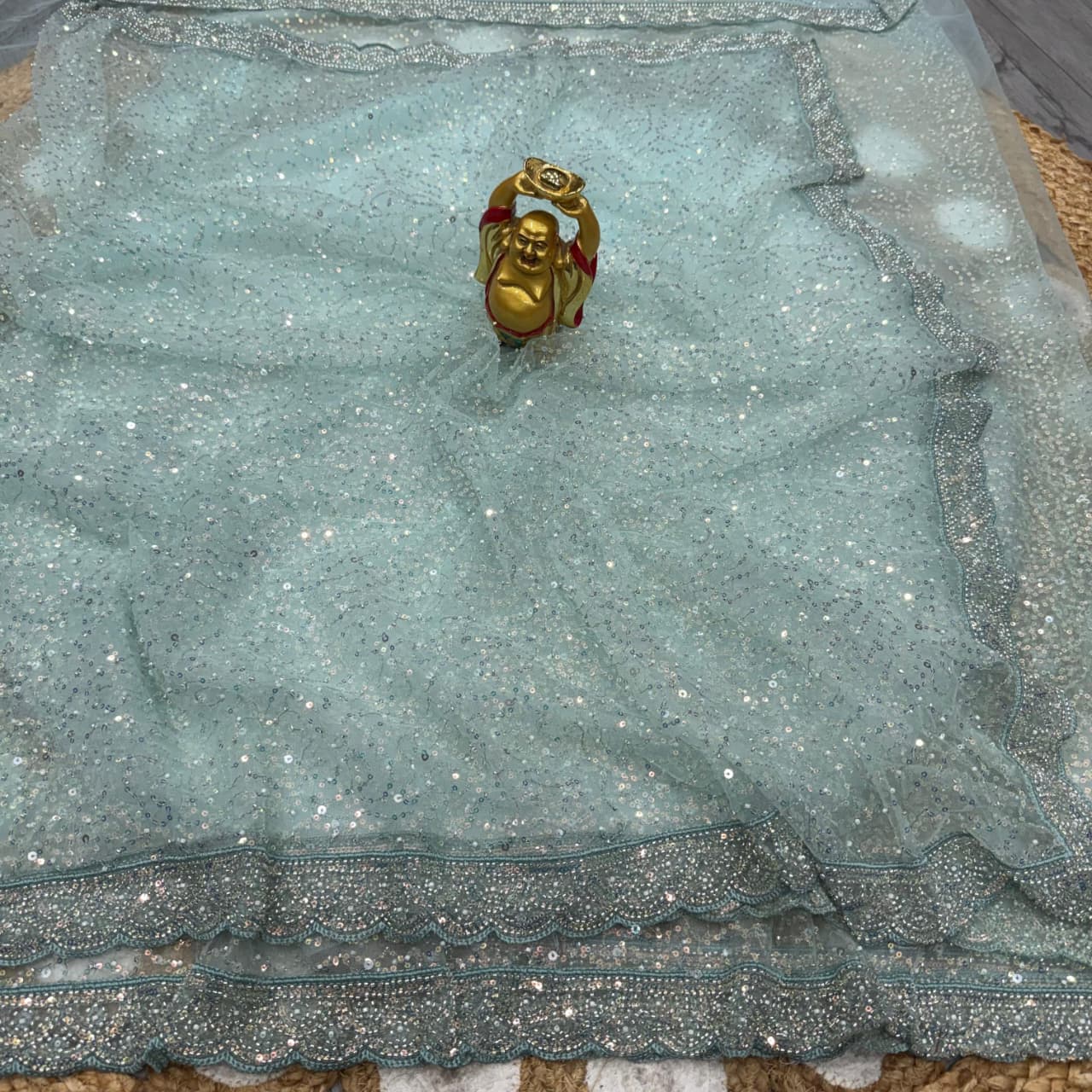 Exclusive Sequence Bead Work Saree