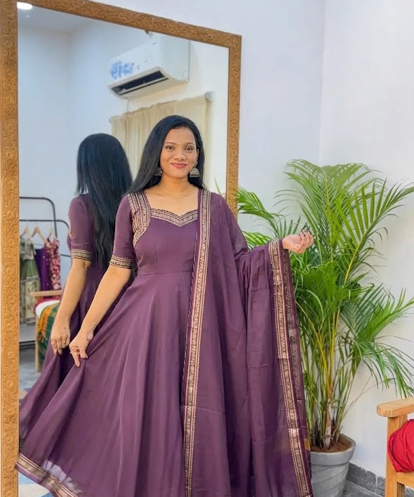 Designer South Style Anarkali Suit