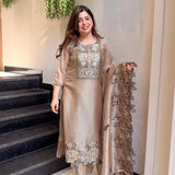 Wedding Leaf Embroidered Suit