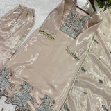 Wedding Leaf Embroidered Suit