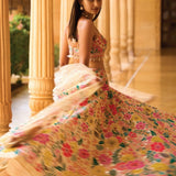 Bridesmaid Georgette Bridal Lehenga Set