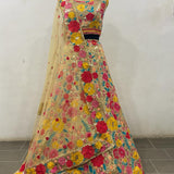 Bridesmaid Georgette Bridal Lehenga Set