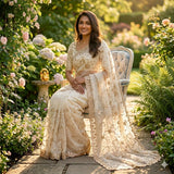 Stunning Partylook Handwork Saree