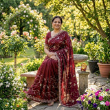 Stunning Partylook Handwork Saree